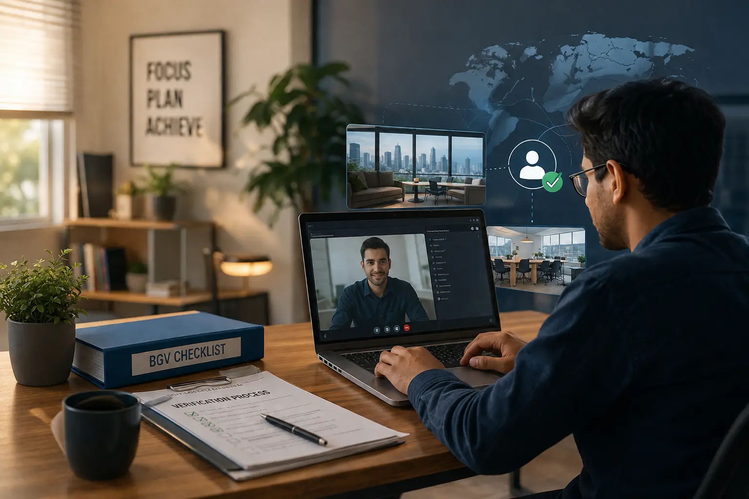 Remote Worker BGV Verification